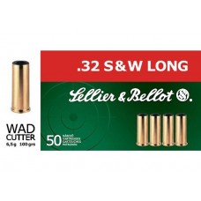 S&B 32 S&W Long Wad Cutter