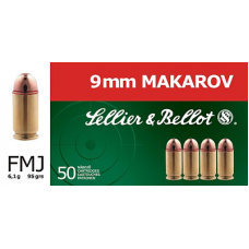 S&B 9mm Makarov FMJ